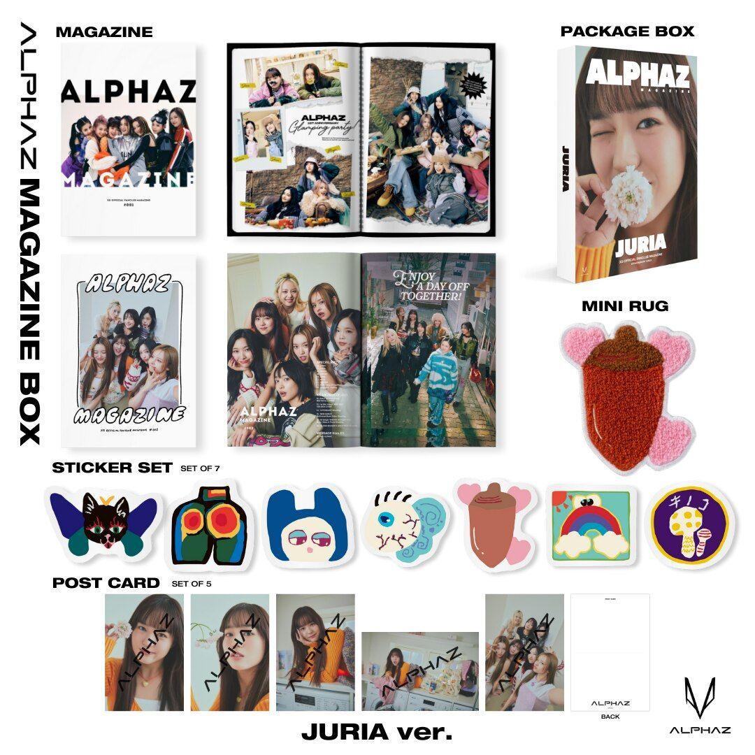 XG ALPHAZ MAGAZINE JURIA ver.【新品未開封】