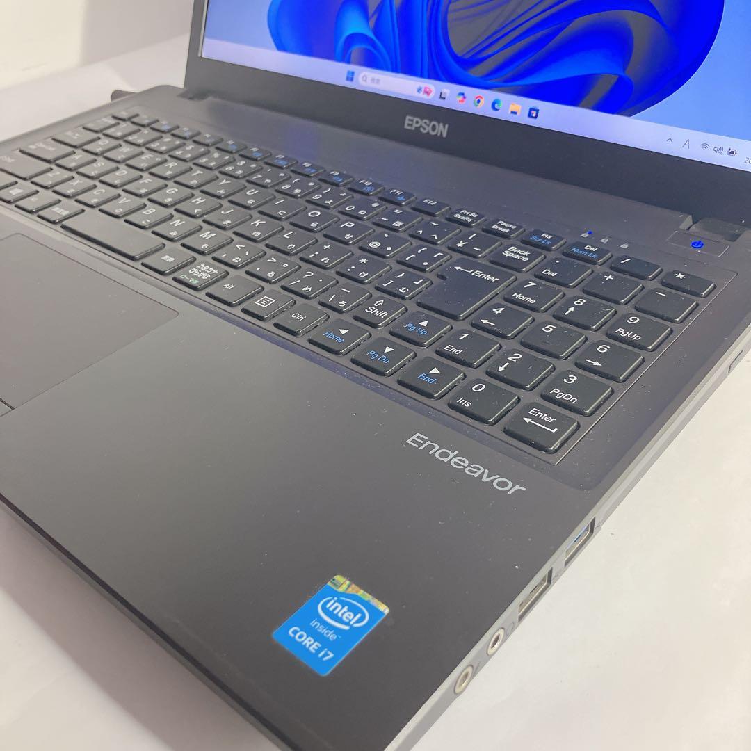 SSD グラボ搭載Corei7-4世代 16GB　Endeavorノート