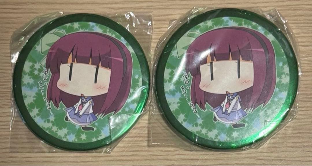 Angel Beats！ ぷにっとガチャ コンプリート BIG缶バッジ2つセット