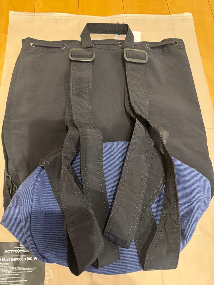 ACT : TOMORROW OFFICIAL MD ストリングバックパック