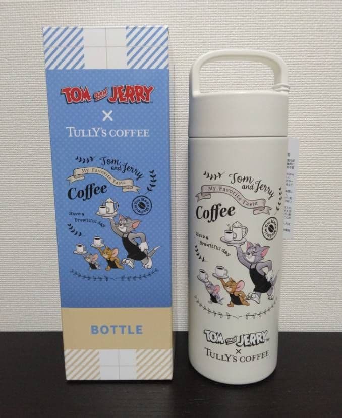 タリーズ コーヒー トムとジェリー キャリーボトル＆ミニトートバッグ 紙袋2枚付