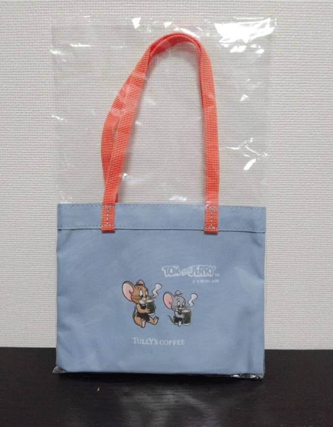 タリーズ コーヒー トムとジェリー キャリーボトル＆ミニトートバッグ 紙袋2枚付