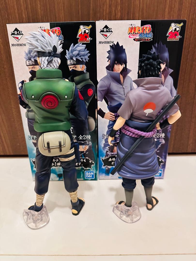 一番くじ NARUTO 紡がれる火の意志 B賞 サスケ C賞 カカシ フィギュア