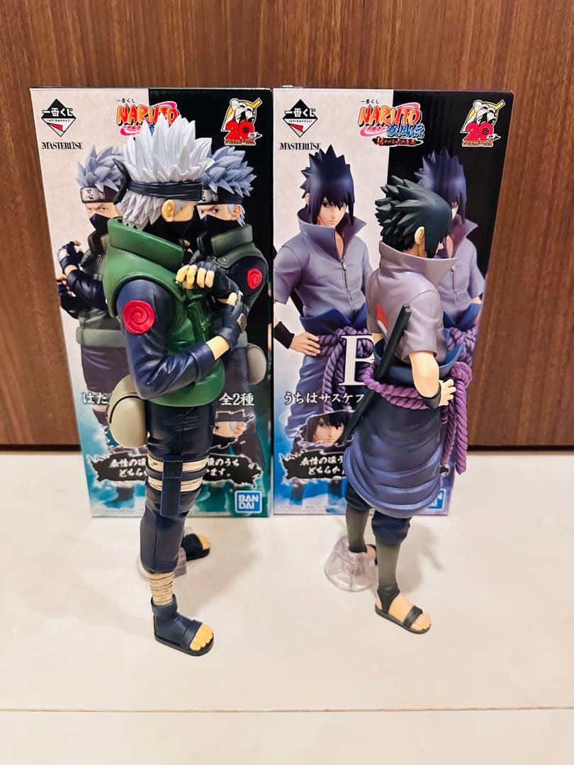 一番くじ NARUTO 紡がれる火の意志 B賞 サスケ C賞 カカシ フィギュア