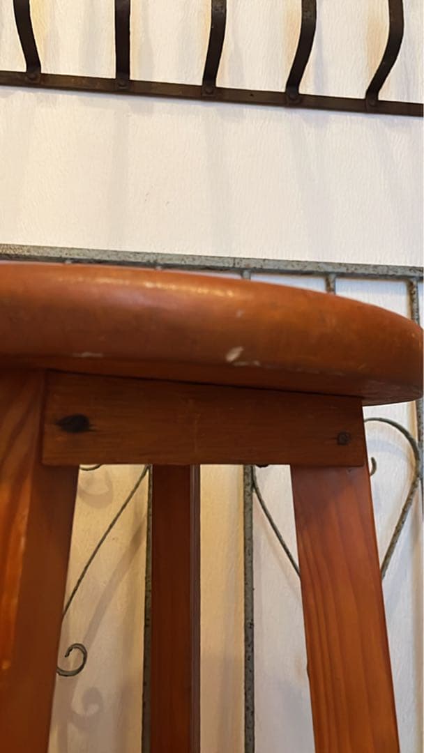 昭和 レトロ ヴィンテージ アンティーク スツール 丸椅子　古道具　蚤の市