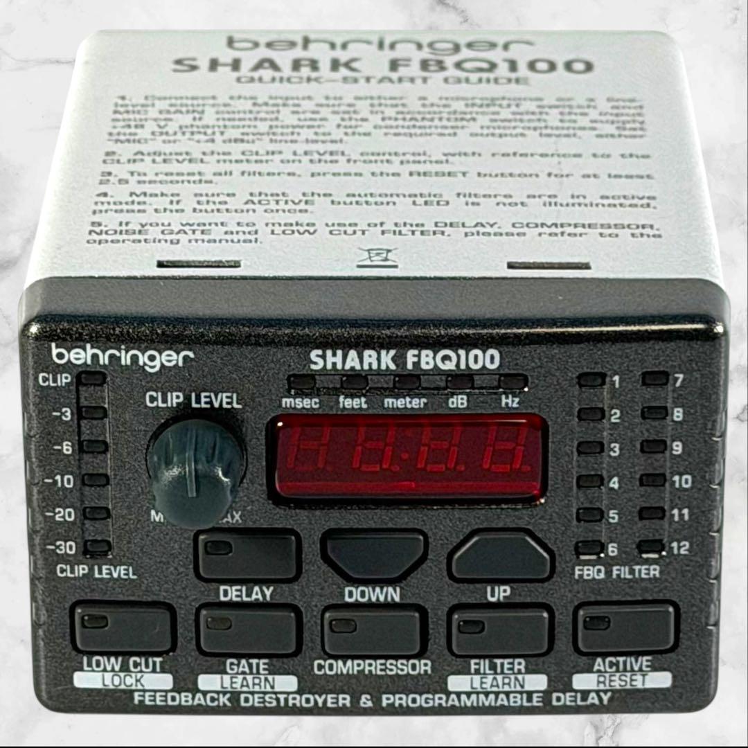 behringer SHARK FBQ100 フィードバックデストロイヤー