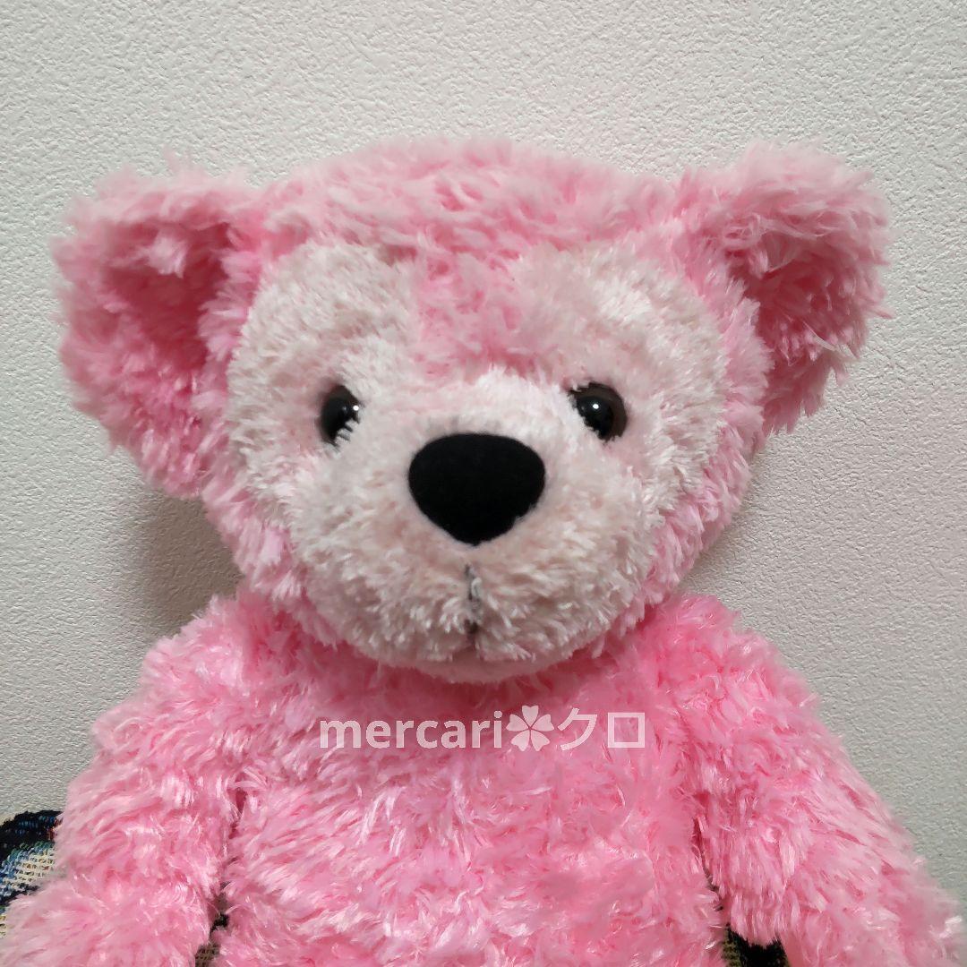 WDW　ディズニーベア　ダッフィー　ピンク　ぬいぐるみ