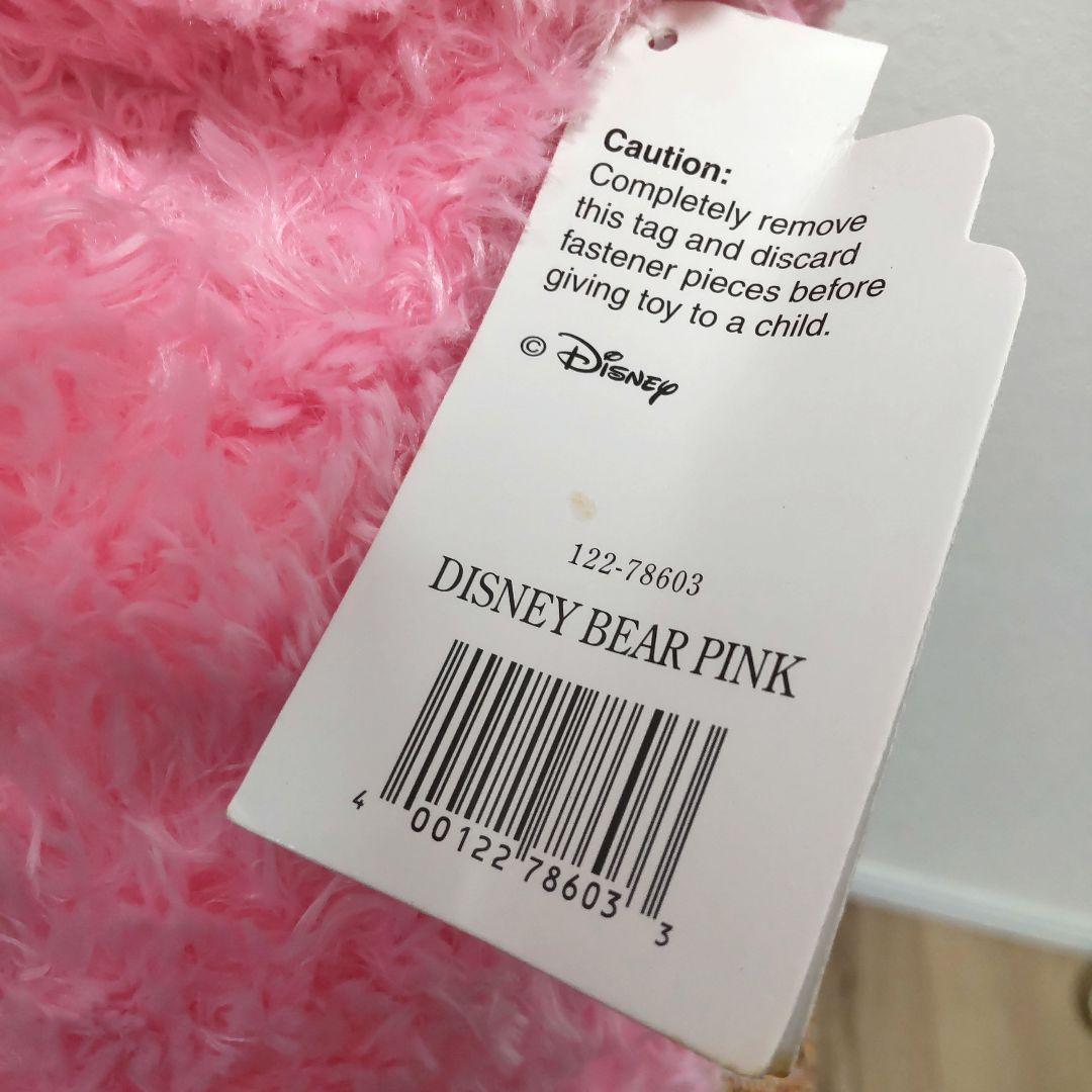 WDW　ディズニーベア　ダッフィー　ピンク　ぬいぐるみ