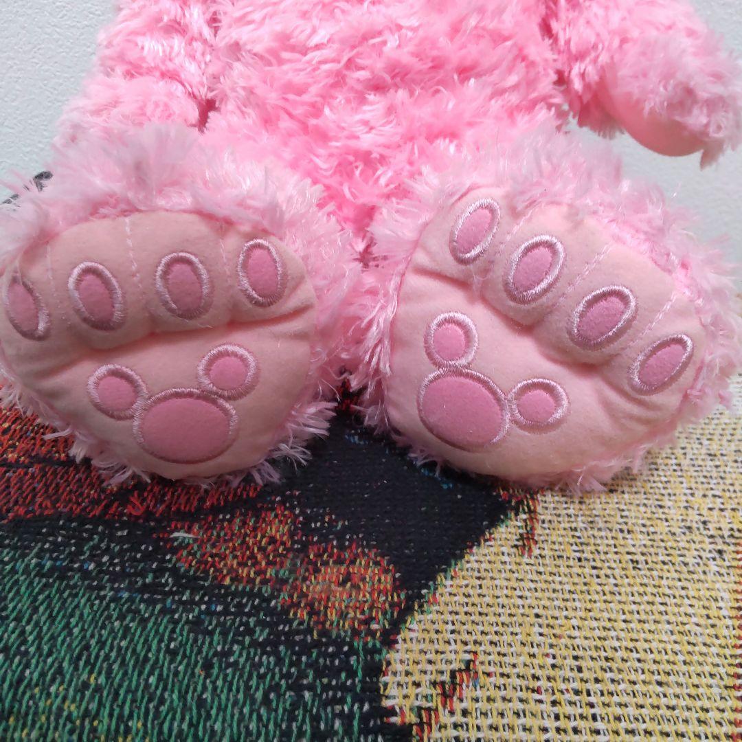WDW　ディズニーベア　ダッフィー　ピンク　ぬいぐるみ