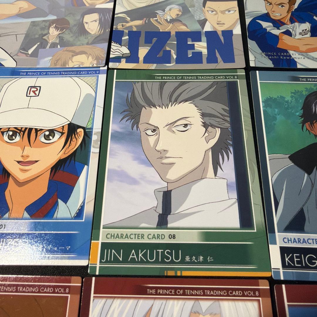 テニスの王子様 メモリアルカード 越前リョーマ　阿久津仁　乾&河村　六角等12枚