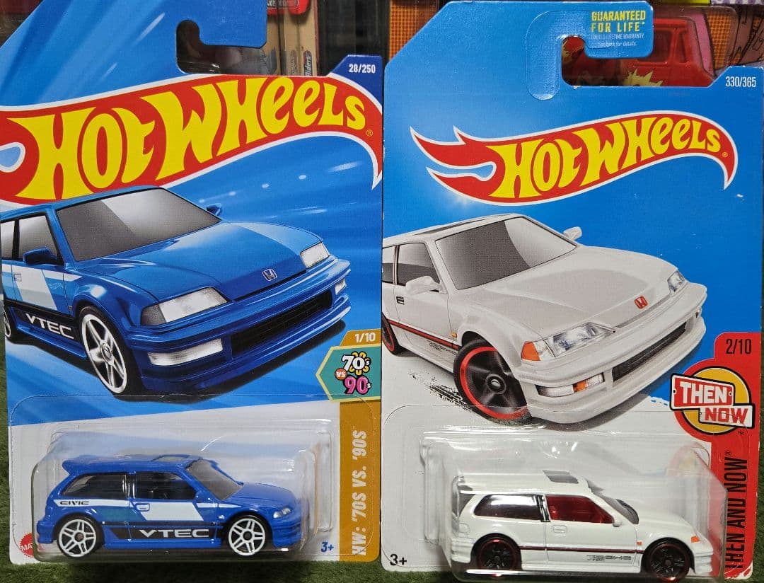 hotwheels CIVIC10台セット