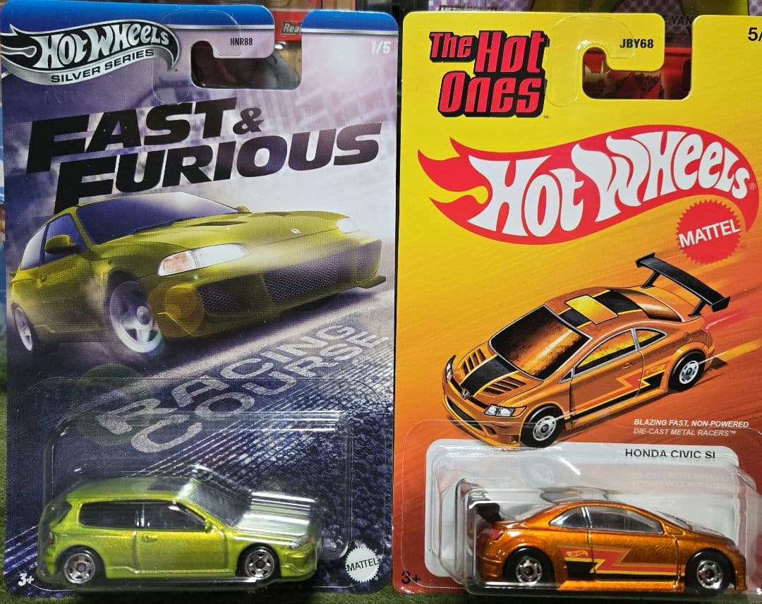 hotwheels CIVIC10台セット