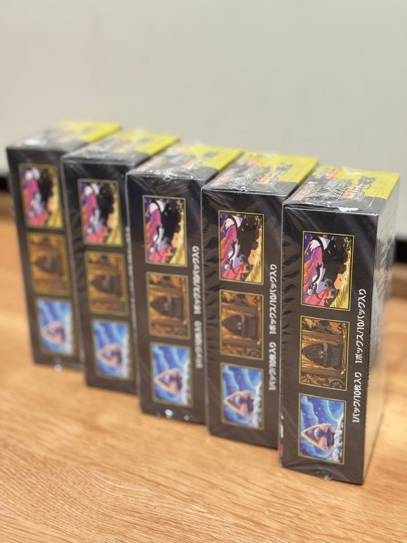 【シュリンク付き】ポケモンカード MEGAドリームex 5box