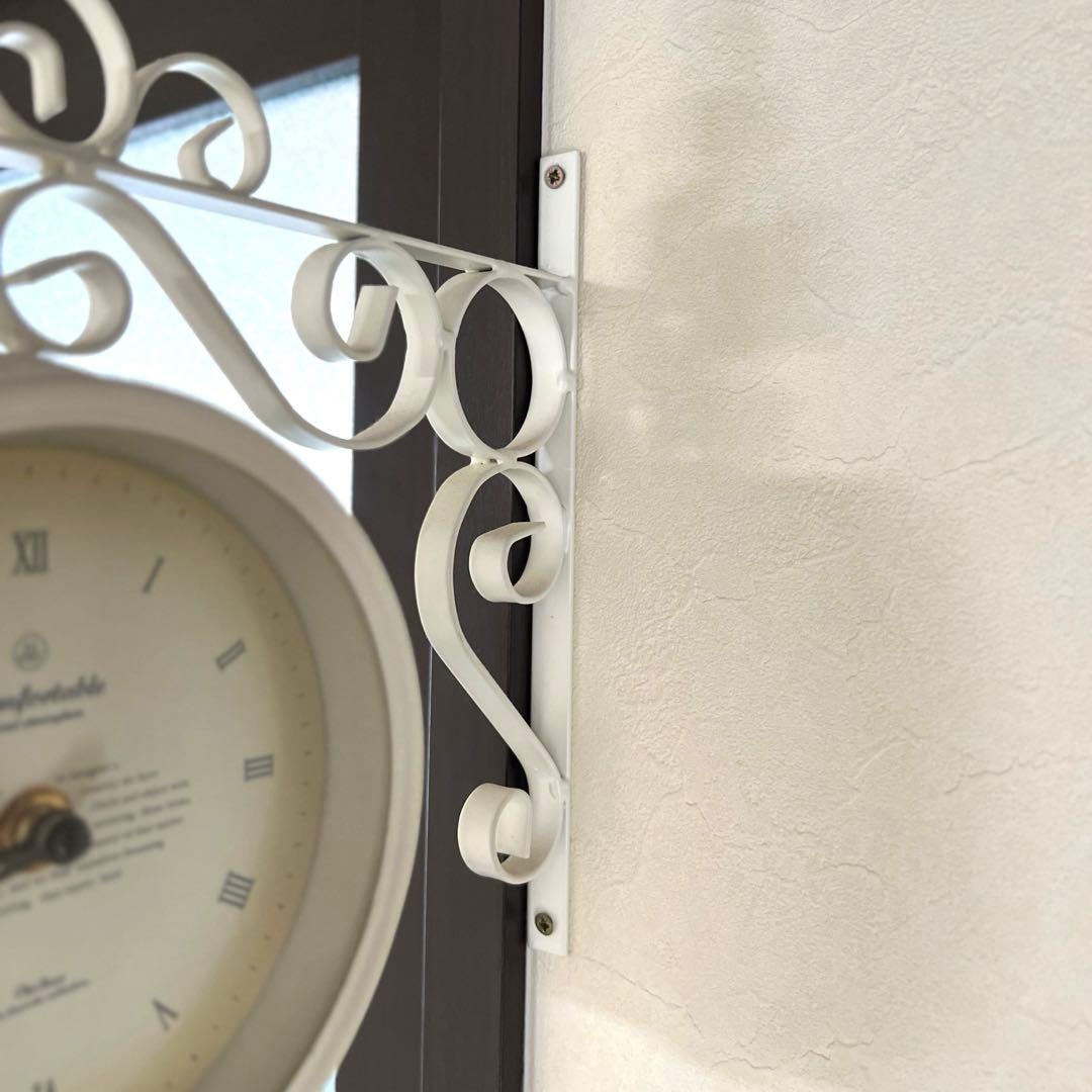 SPICE/スパイス 壁掛け OLD STREET ボスサイドクロック ホワイト