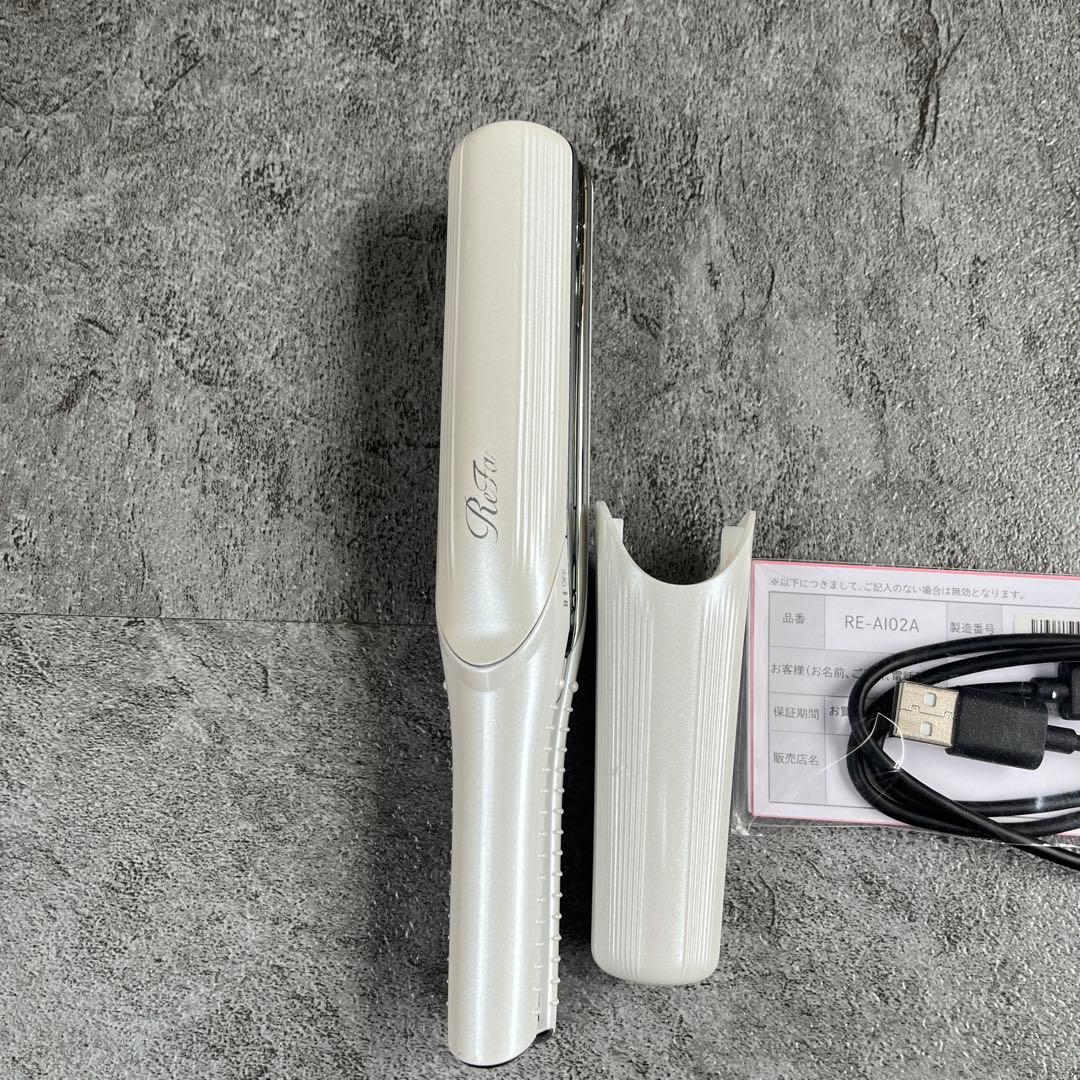 動作確認済 ReFa ビューティックフィンガーアイロンRE-AI02A ホワイト