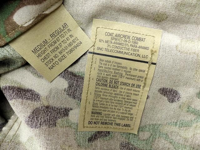 レア! 実物 OCP ヘリクルージャケット M-R エアクルー A2CU 801