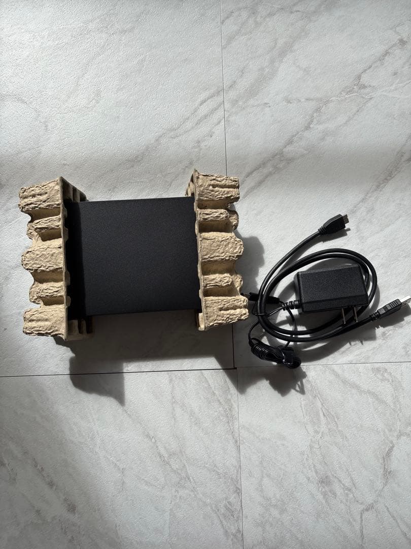 新品 BUFFALO 4TB 外付けHDD 冷却ファン