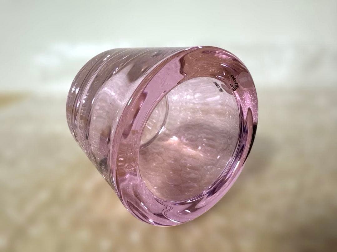 ま*ゆ様  kivi ガラスキャンドルホルダー 2個セット　黄色