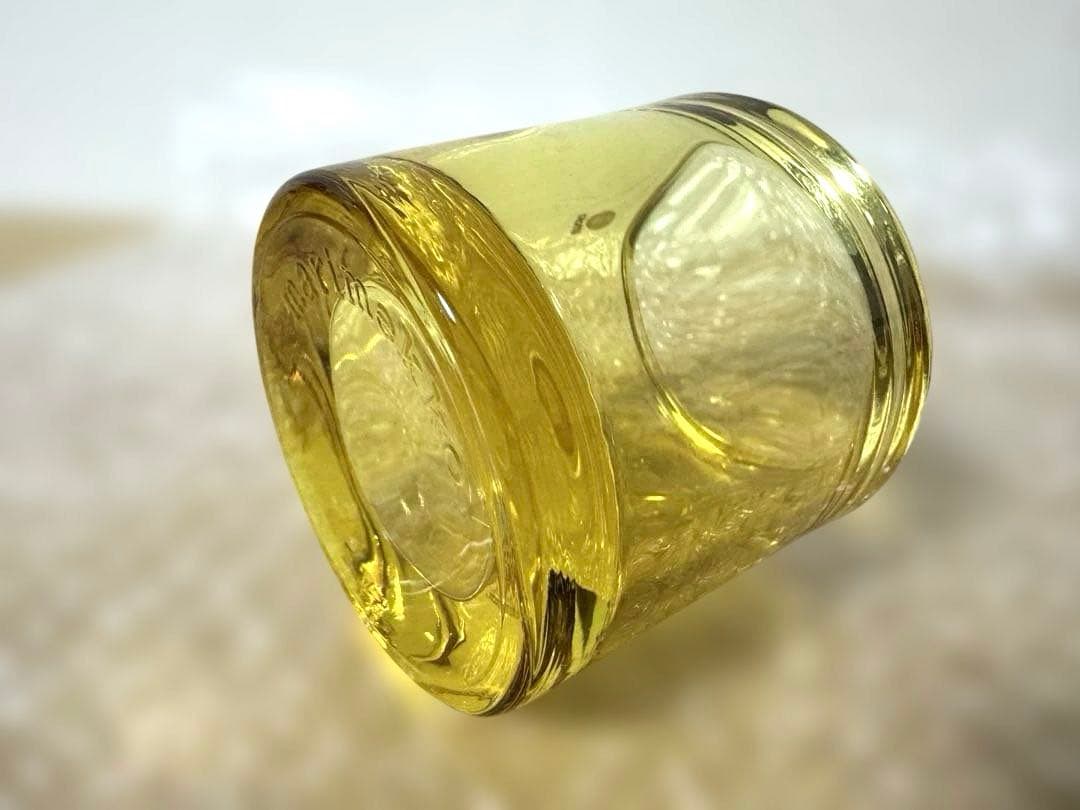 ま*ゆ様  kivi ガラスキャンドルホルダー 2個セット　黄色