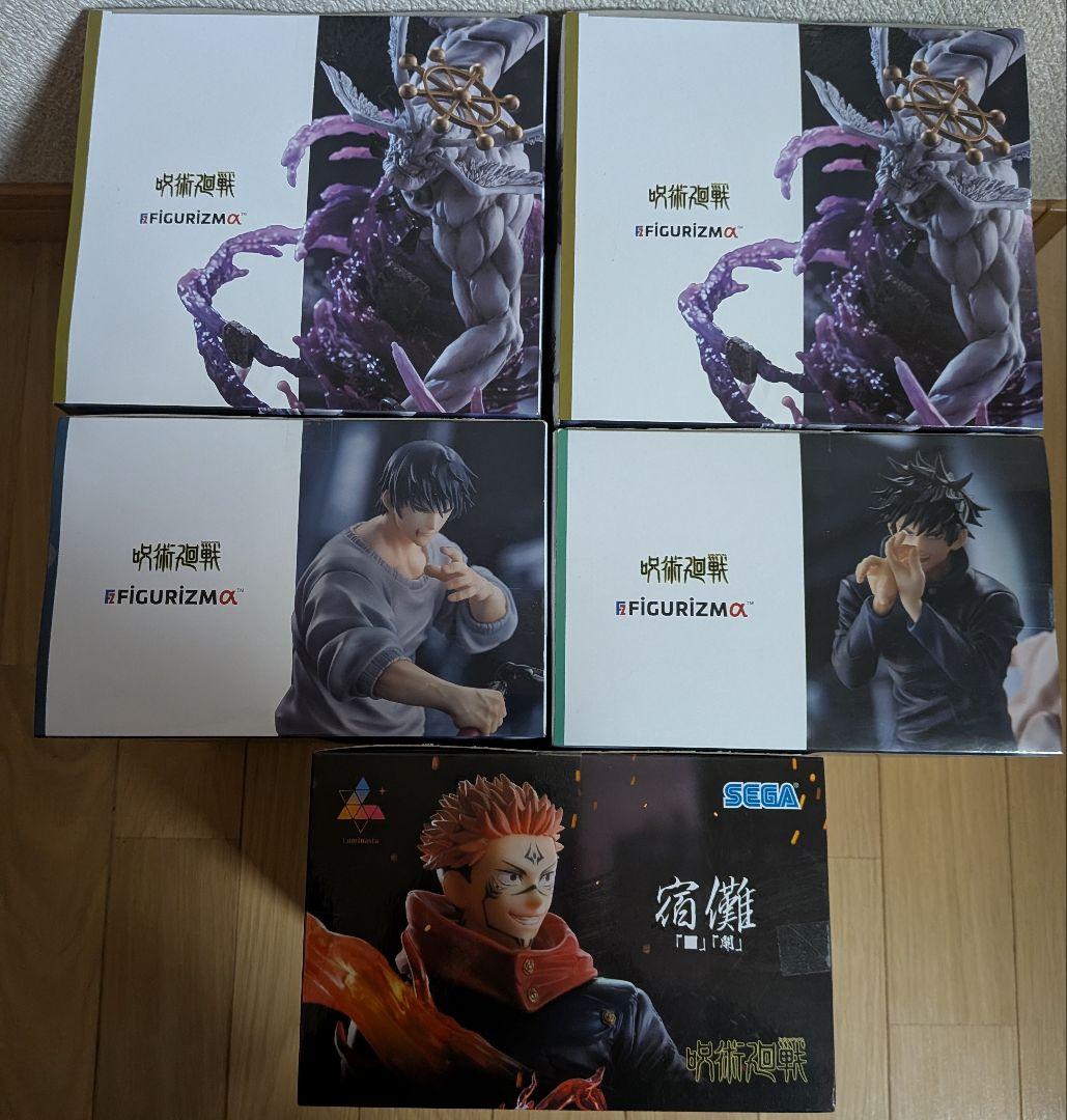 呪術廻戦 摩虎羅（マコラ）×２ 宿儺 伏黒恵 伏黒甚爾