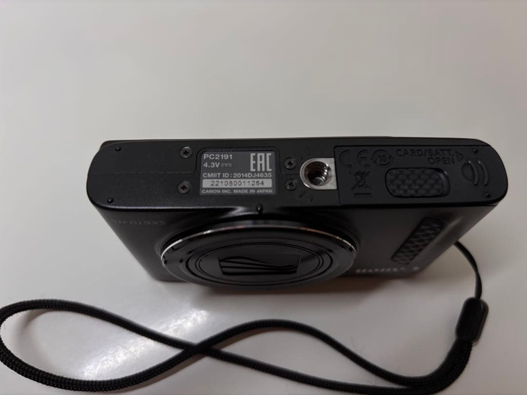 Canon デジタルカメラ　PowerShot SX610 HS ブラック