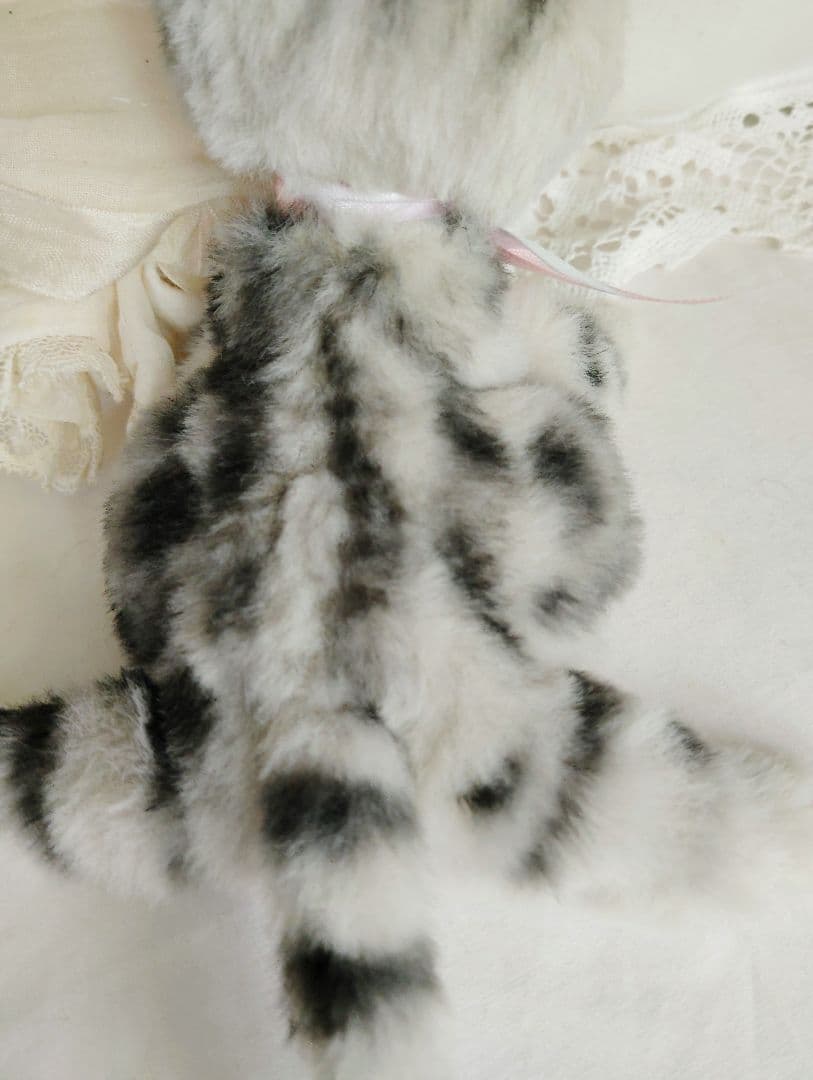 生後２週間♡タビー柄子猫ちゃん♡短足ぽってりボディ♡アートドール♡ぬいぐるみ♡