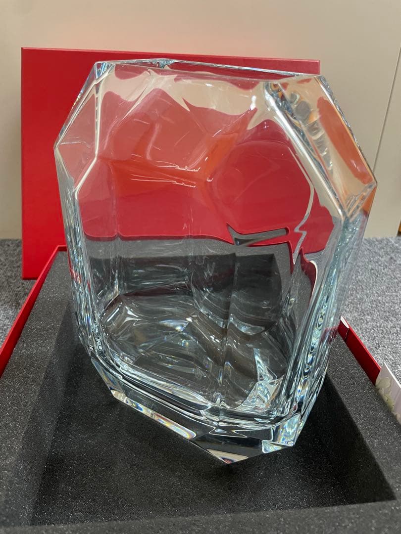Baccarat バカラ クリアベース オクトゴン　定価¥198,000
