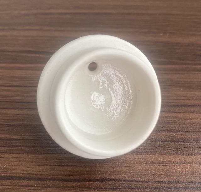 京焼　陶あん　煎茶器　急須　スミレ