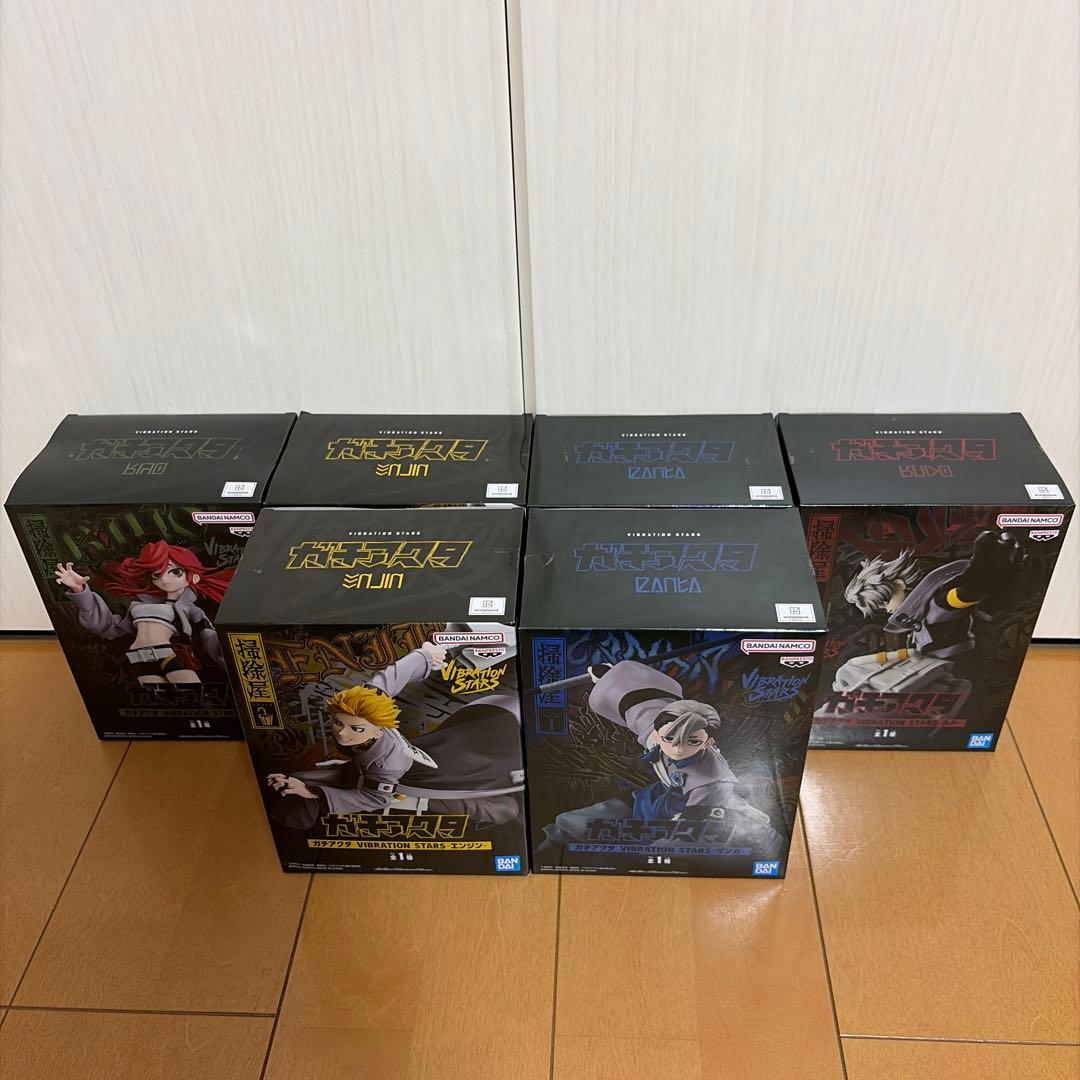 ガチアクタ　ルド　ザンカ　リヨウ　エンジン　フィギュア6体セット