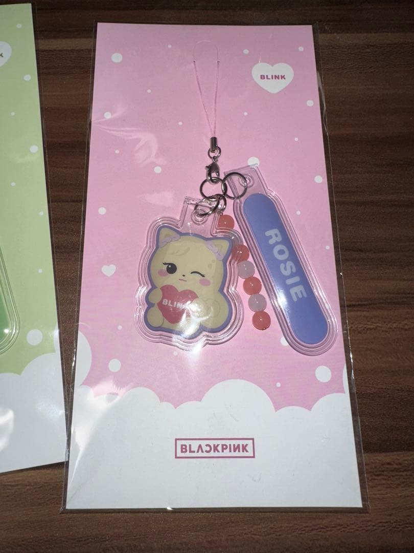 BLACKPINK ソウルコン MD ペンライト用キーリング 4個