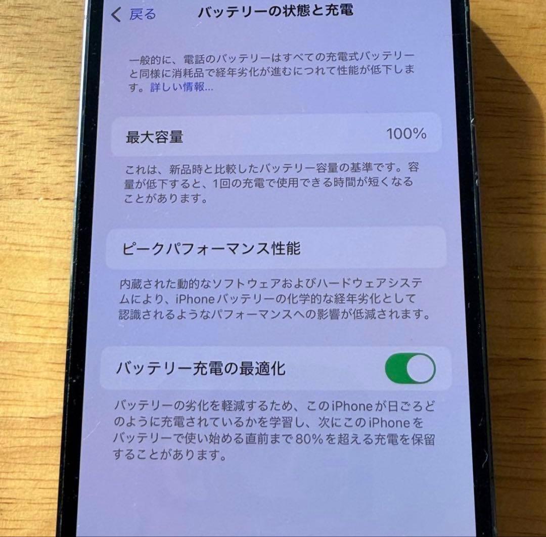 iPhone13Pro 512GB シエラブルー バッテリー最大容量100%