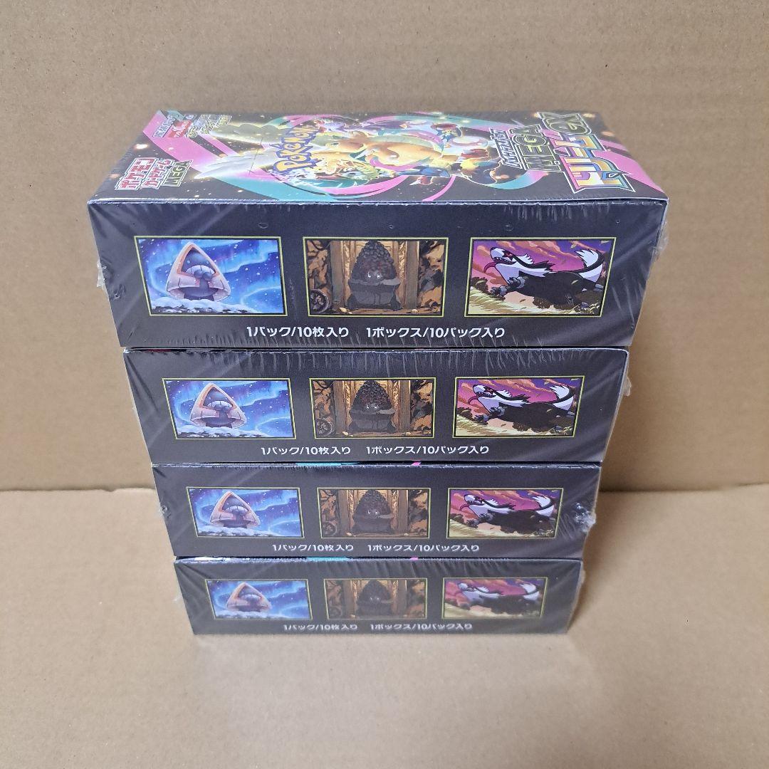 【24時間以内発送】ポケモンカードゲーム MEGAドリームex 4BOX