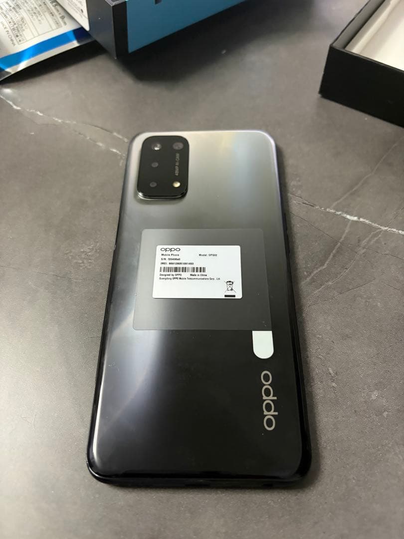 OPPO A54 スマートフォン 本体 グラデーションブラック