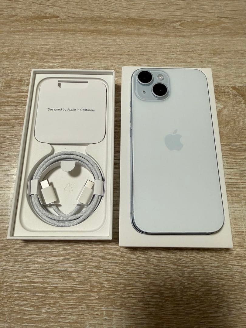 【おまけ付き】Apple iPhone 15 128GB ブルー
