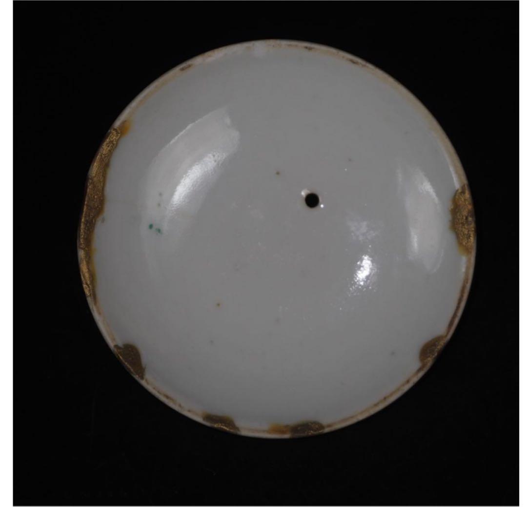 送料無料　清時代　同治年『張義和造』粉彩急須　王羲之愛鵝図　本物保証 中国古玩