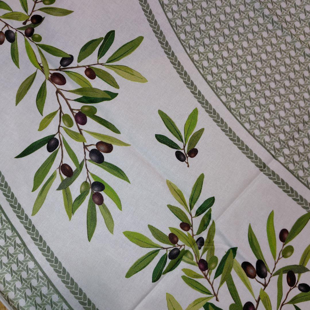 南仏プロバンスプリントテーブルクロス「ニョンスカーキ」