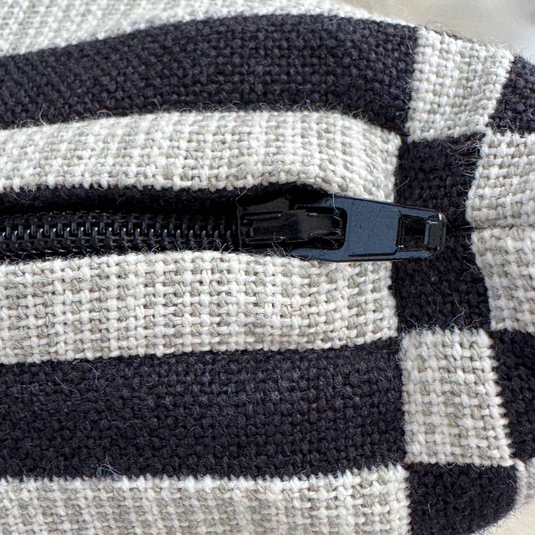 ［美品］ヨハンナ グリクセン　クッションカバー　ドリス　Black