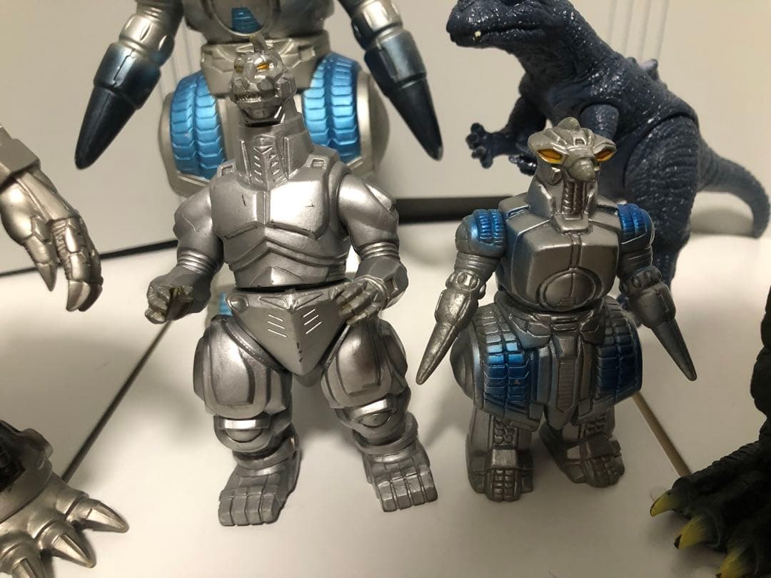 ゴジラ　メカゴジラ　ベビーゴジラ　フォースモゲラ　ソフビ　セット