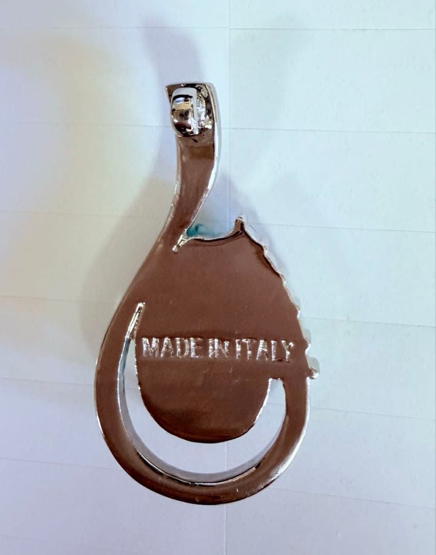 【未使用極美品】ミルフィオリ　ペンダントトップ　ベネチアンガラス　ムラーノガラス