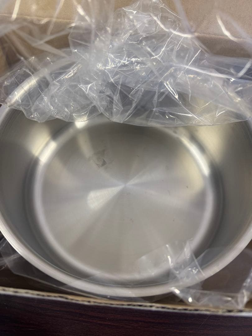 柳宗理 ステンレス 両手鍋 浅型 22㎝