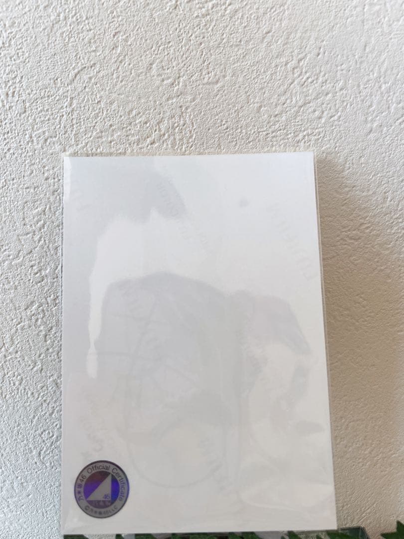 乃木坂46 奥田いろは SAMENUMBERS 直筆サイン