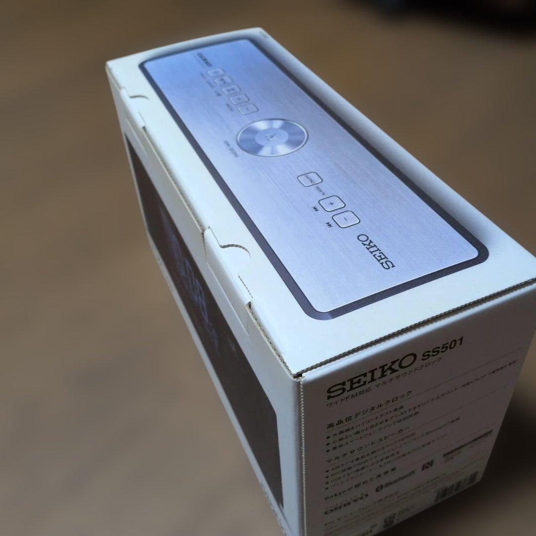 SEIKO ONKYO デジタル時計 ONKYOスピーカー、Brutus内蔵