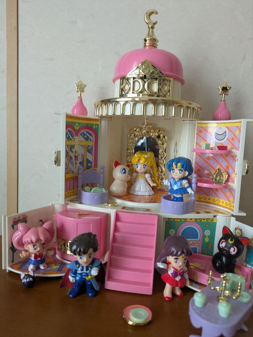 【当時物】セーラームーン ムーンキャッスルセット