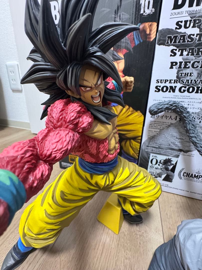 ドラゴンボールSMSP BWFC 超サイヤ人4 孫悟空　03 04二次元彩色