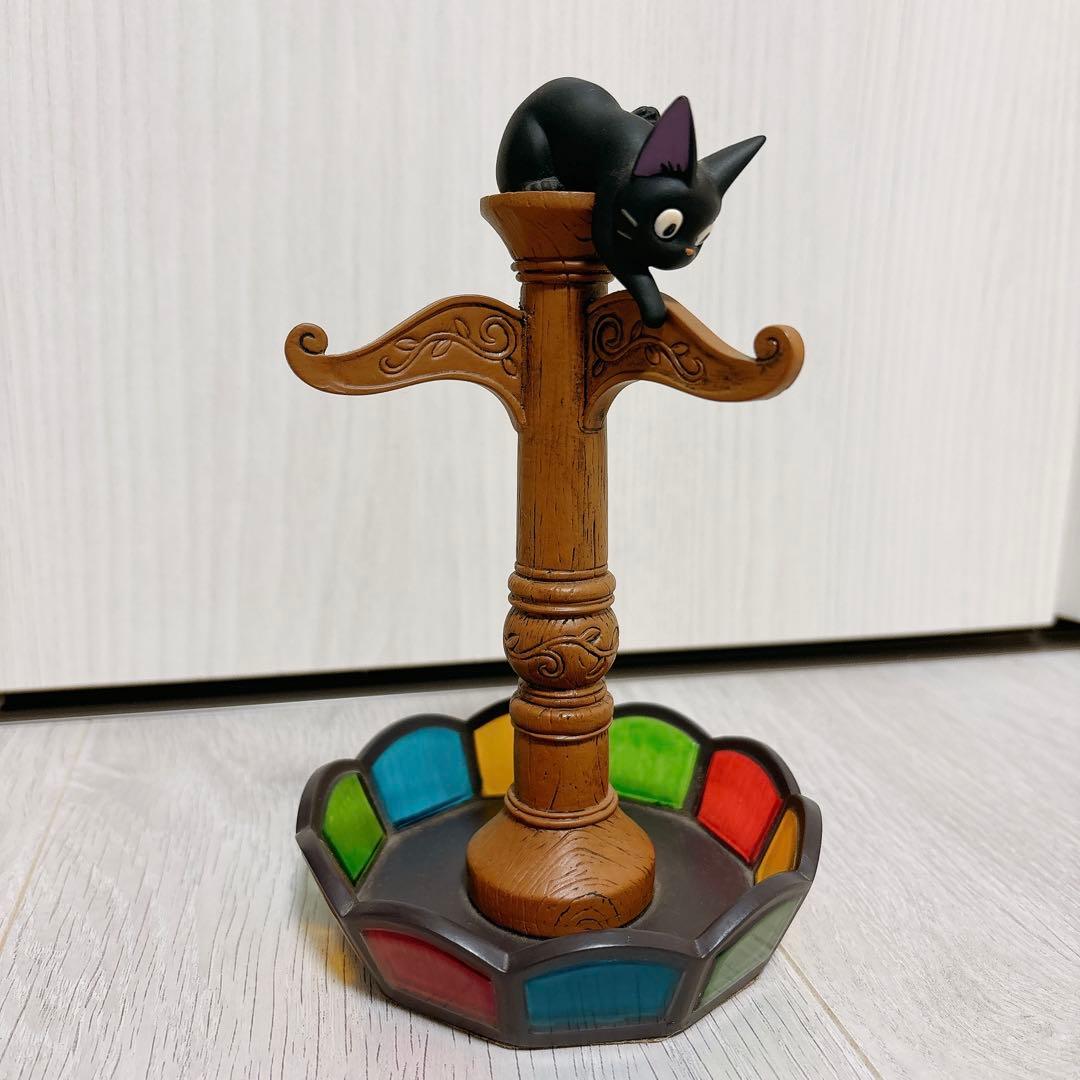 魔女の宅急便 鍵かけ アンティークポール　ジジ　アクセサリーケース　フィギュア