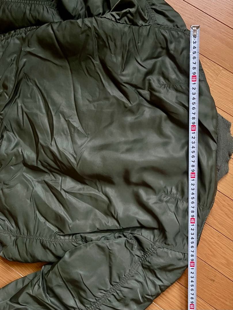 70's U.S.A.F MA-1 フライトジャケット 実物 Eタイプ Mサイズ