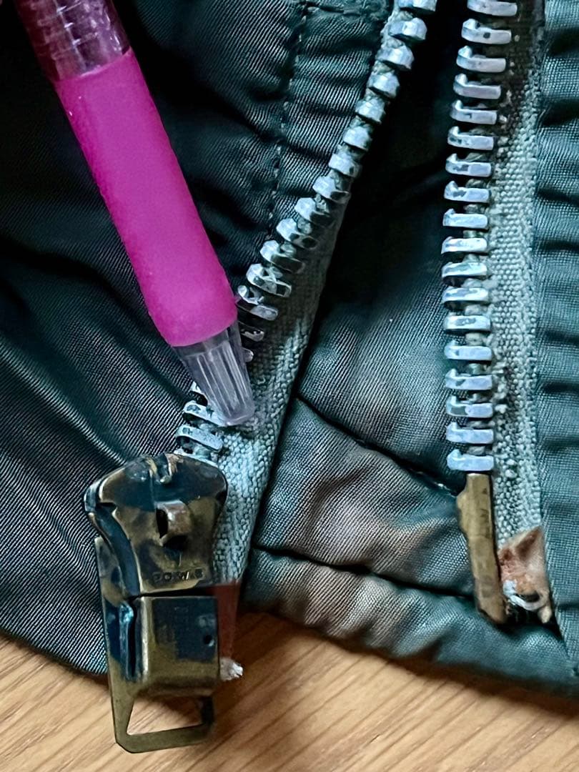 70's U.S.A.F MA-1 フライトジャケット 実物 Eタイプ Mサイズ