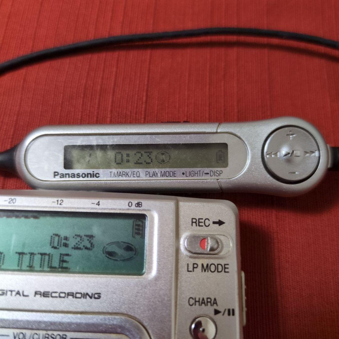 Panasonic SJ-MR220 ポータブルMDプレーヤー