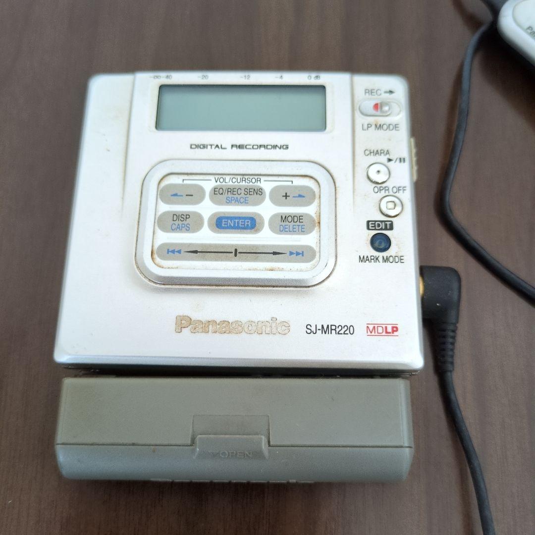 Panasonic SJ-MR220 ポータブルMDプレーヤー
