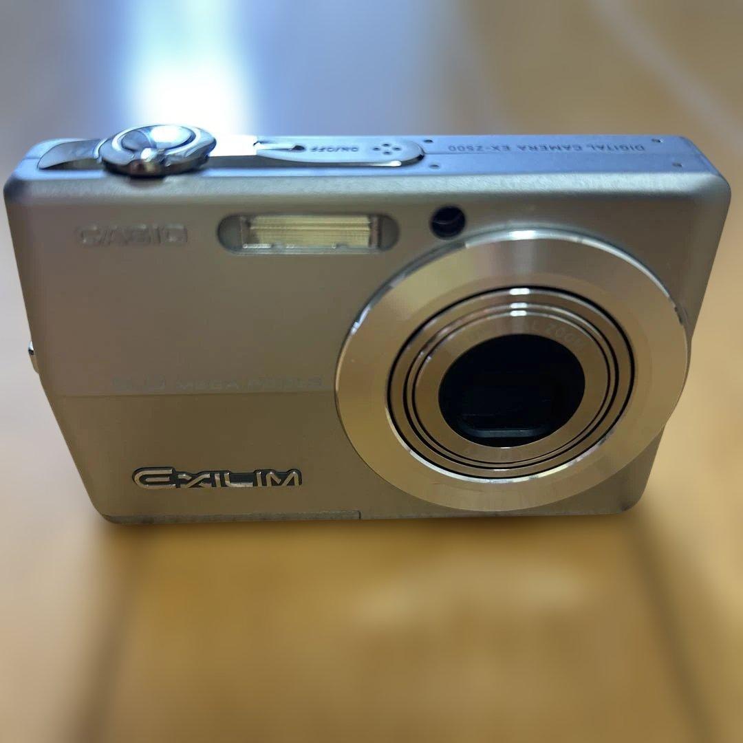 CASIO EXILIM 5.0 EX-Z500 デジカメ 充電器 ケーブル付き
